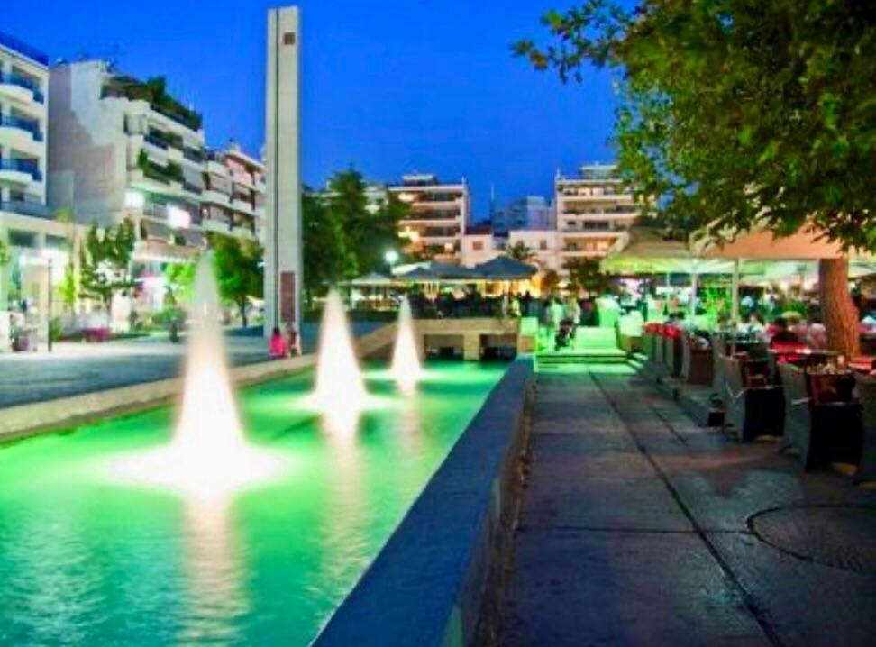 Modern 2Br City Flat 10Min From The Beach Athena Bagian luar foto